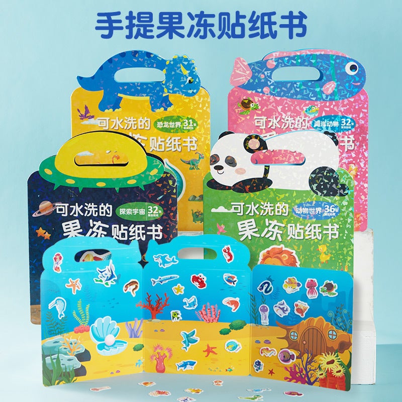 Children'S Magnetic Puzzle Stickers Cognitive Enlightenment Early Education Puzzle Paste Portable Three-Dimensional Puzzle Toys - Image 3